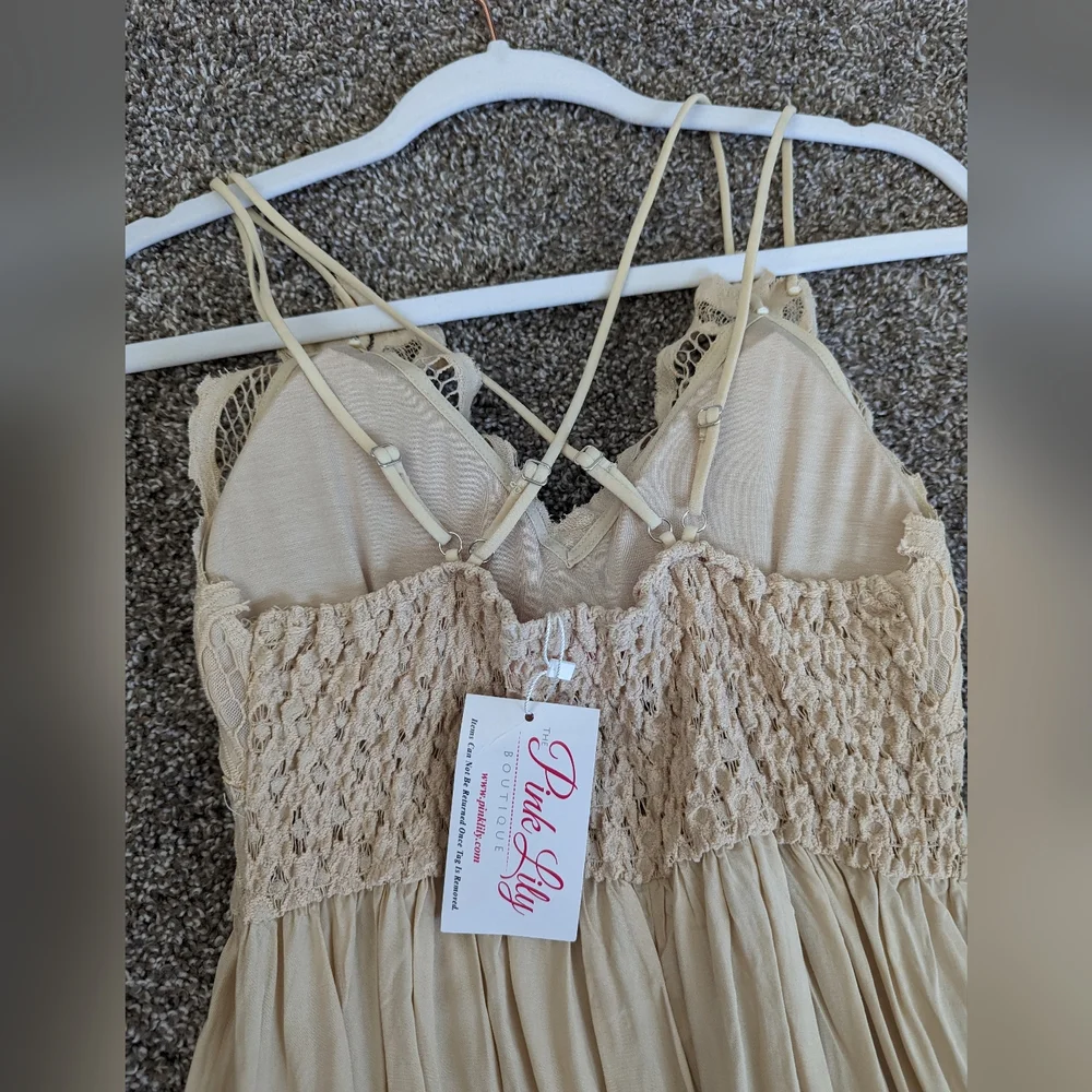 Pink Lily Boho Maxi-NWT - Picture 2 of 4